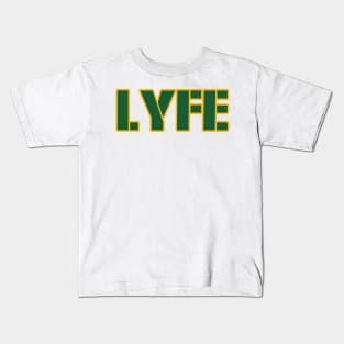 Green Bay LYFE!!! Kids T-Shirt